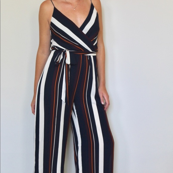 Stripped Romper - Picture 2 of 7